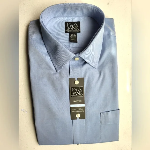 Jos. A. Bank | Shirts | Jos A Bank Mens Dress Shirt 6 1235 Slim Fit Blue New | Poshmark Jos. A. Bank | Shirts | Jos A Bank Mens Dress Shirt 6 1235 Slim Fit Blue New | Poshmark